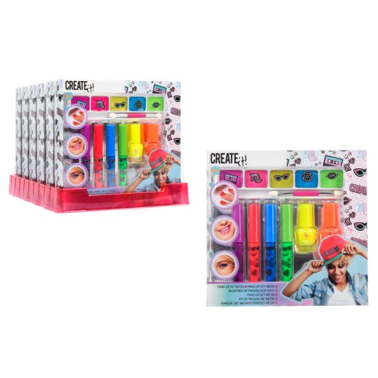 Create it! Makeup set neon 7pk