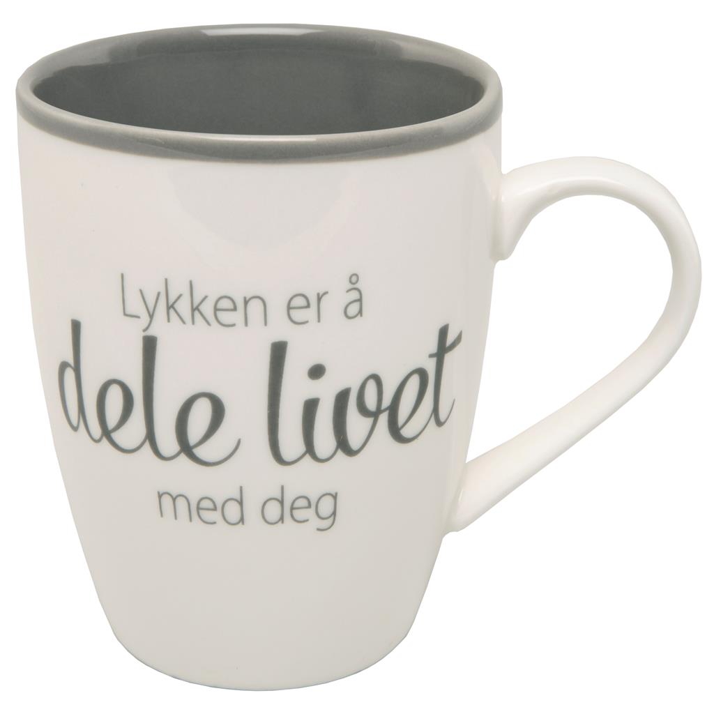 Krus Lykken er å dele livet med deg