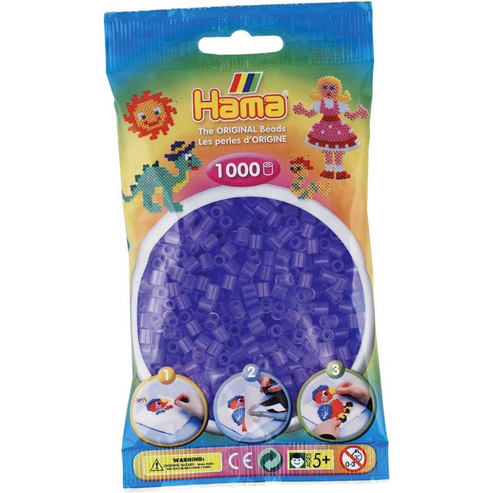 Hama Midi Beads 1000 pcs Tr lilac