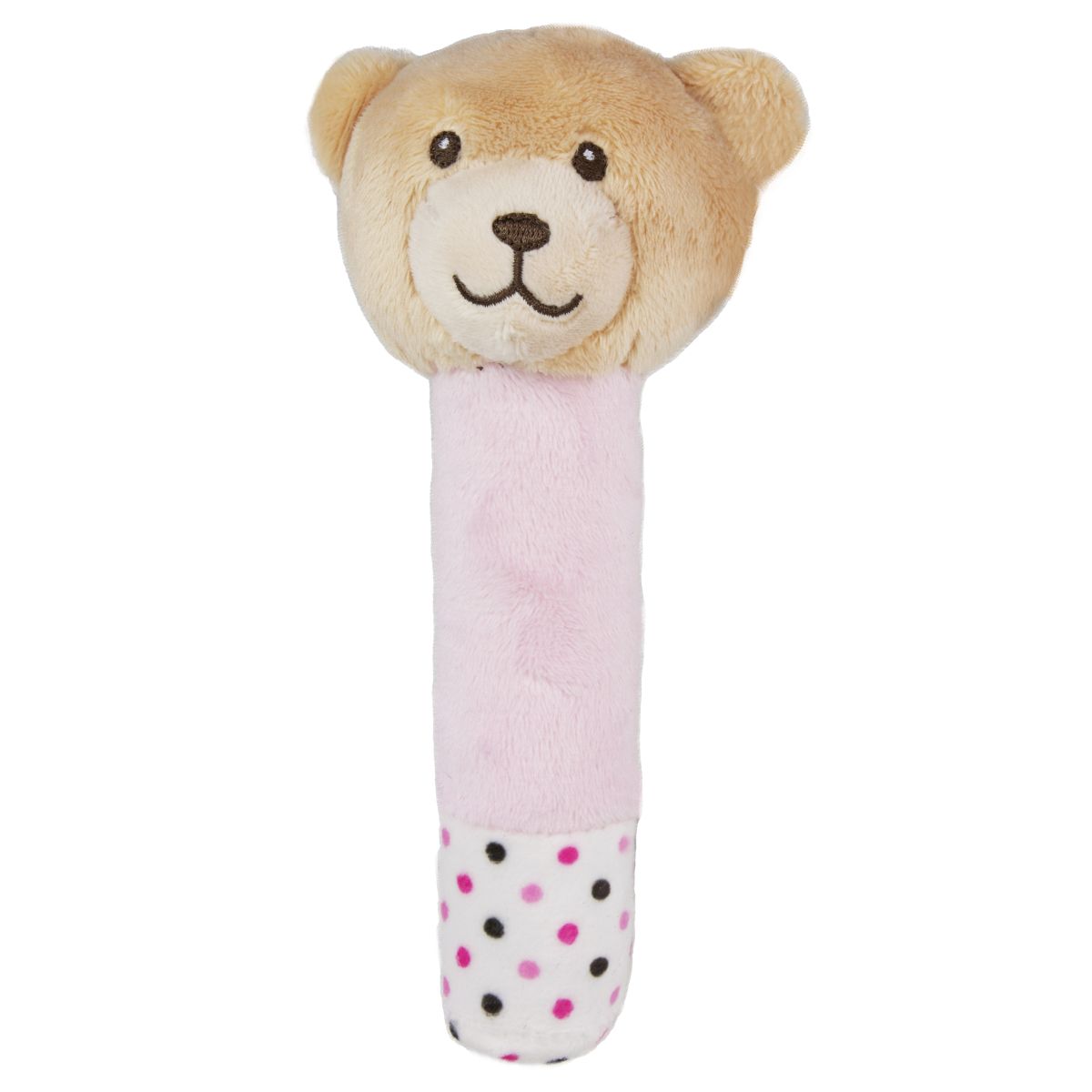 Tinka baby rangle bamse rosa